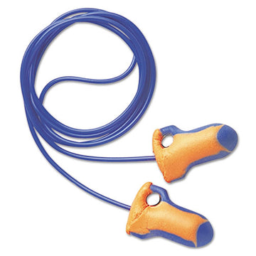 Howard Leight® by Honeywell Lt-30 Laser Trak Single-use Earplugs, Corded, 32nrr, Orange-blue, 100 Pairs freeshipping - TVN Wholesale